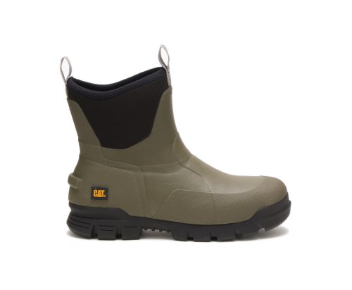 Botas De Goma Caterpillar CAT Stormers 6" Boot Mujer Verde Oliva | CAT-810DN