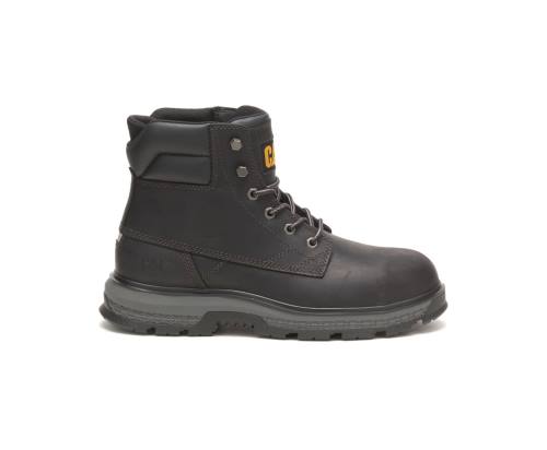 Botas De Seguridad Caterpillar CAT Exposition 6" Alloy Puntera Hombre Negras | CAT-794KO