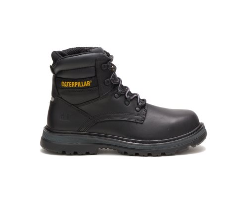 Botas De Seguridad Caterpillar CAT Fairbanks Steel Puntera Hombre Negras | CAT-159YB