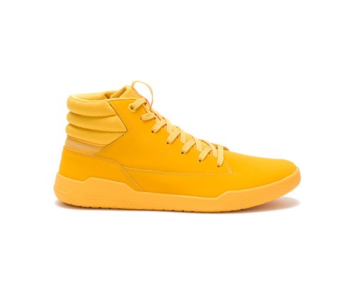 Zapatillas Caterpillar CAT CODE Hex Hi Hombre Amarillo | CAT-713SL