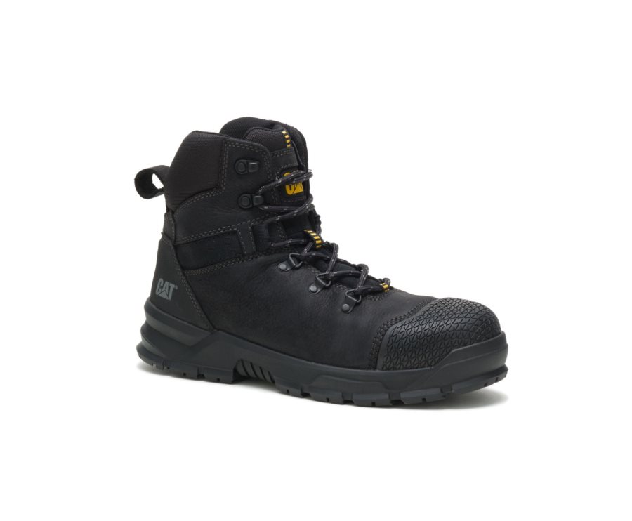 Botas De Seguridad Caterpillar CAT Accomplice X Impermeables Steel Puntera Hombre Negras | CAT-107KB