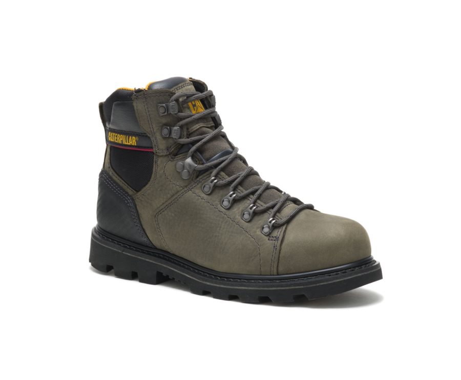 Botas De Seguridad Caterpillar CAT Alaska 2.0 Hombre Gris Oscuro | CAT-180KB