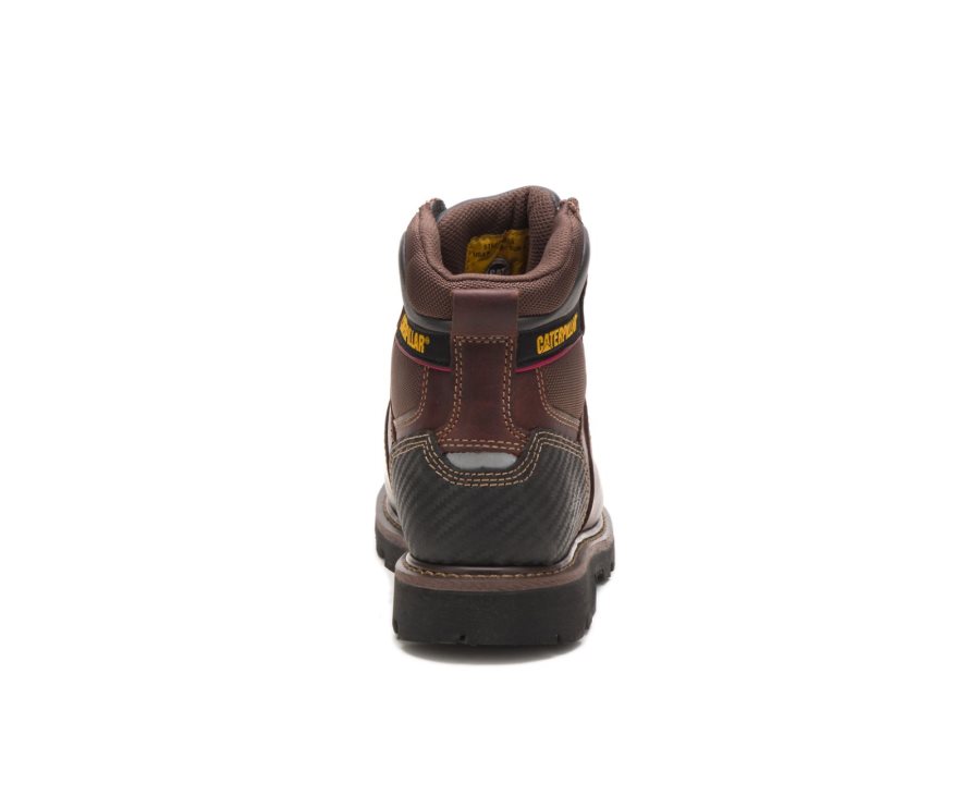 Botas De Seguridad Caterpillar CAT Alaska 2.0 Steel Puntera Hombre Marrones | CAT-314GU