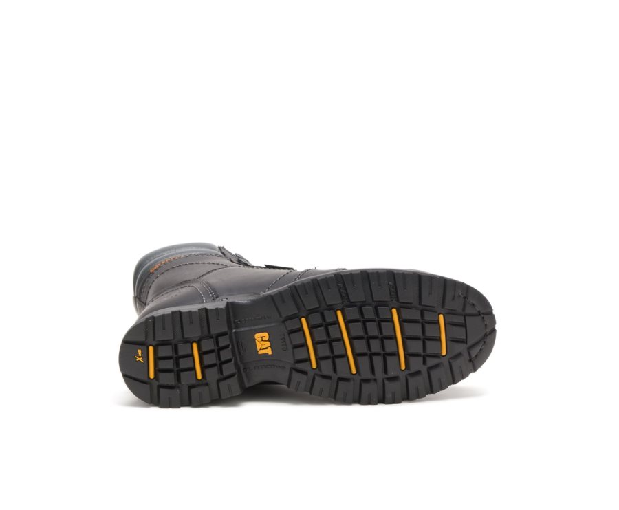 Botas De Seguridad Caterpillar CAT Echo Impermeables Steel Puntera Mujer Negras | CAT-385GE