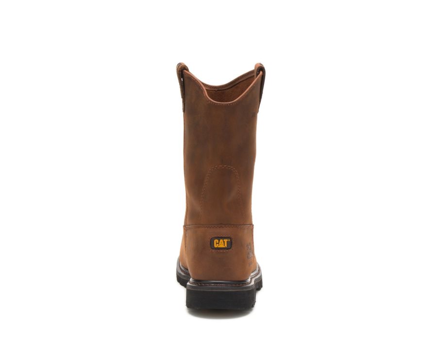 Botas De Seguridad Caterpillar CAT Edgework Steel Puntera Hombre Marrones | CAT-423FB