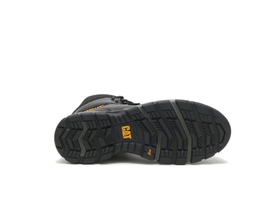 Botas De Seguridad Caterpillar CAT Excavator Superlite Cool Carbon Composite Puntera Mujer Negras | CAT-741KO