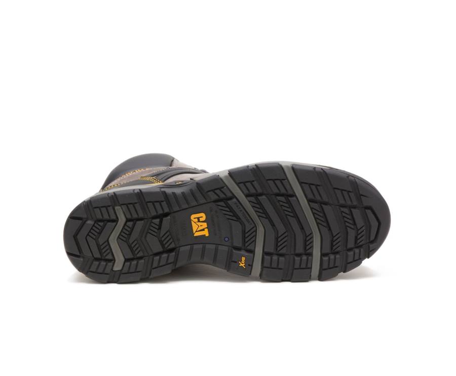 Botas De Seguridad Caterpillar CAT Excavator Superlite Impermeables Carbon Composite Puntera Hombre Azules Gris | CAT-801KO