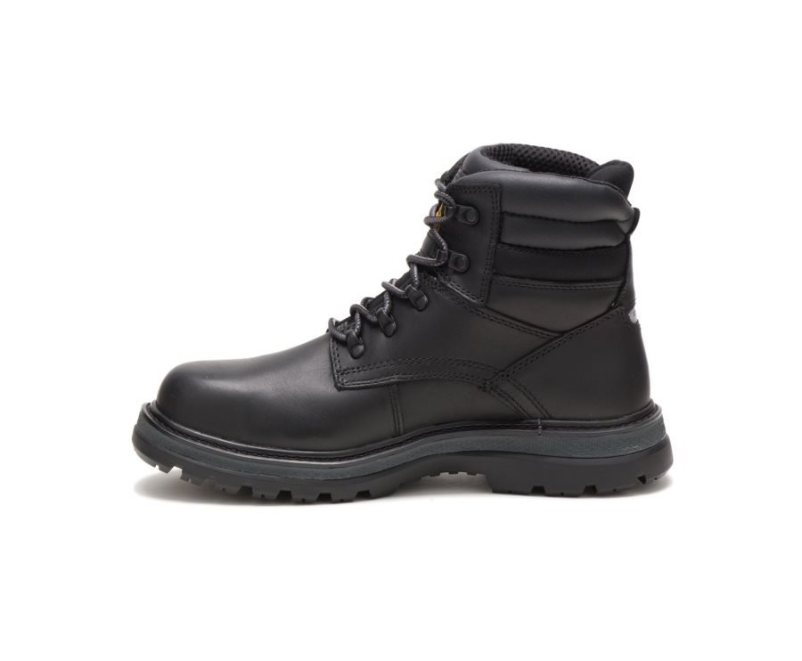 Botas De Seguridad Caterpillar CAT Fairbanks Steel Puntera Hombre Negras | CAT-159YB