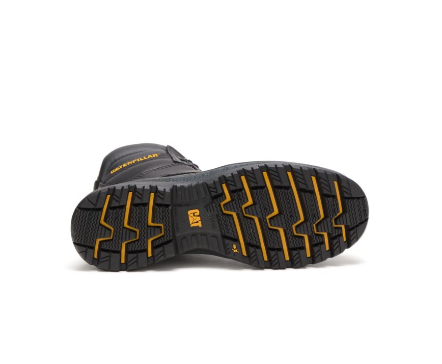 Botas De Seguridad Caterpillar CAT Fairbanks Steel Puntera Hombre Negras | CAT-159YB