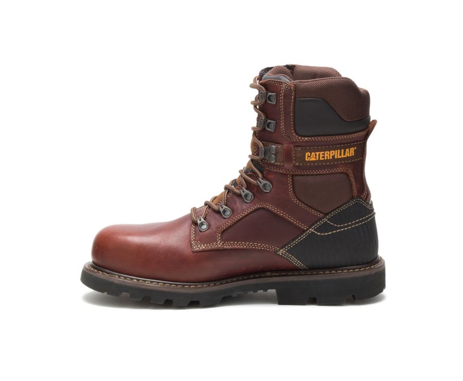 Botas De Seguridad Caterpillar CAT Indiana 2.0 Steel Puntera Hombre Marrones | CAT-574NO