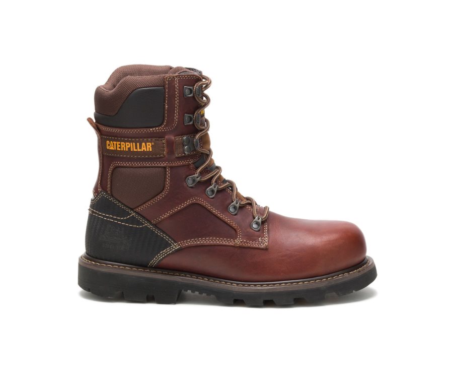 Botas De Seguridad Caterpillar CAT Indiana 2.0 Steel Puntera Hombre Marrones | CAT-574NO