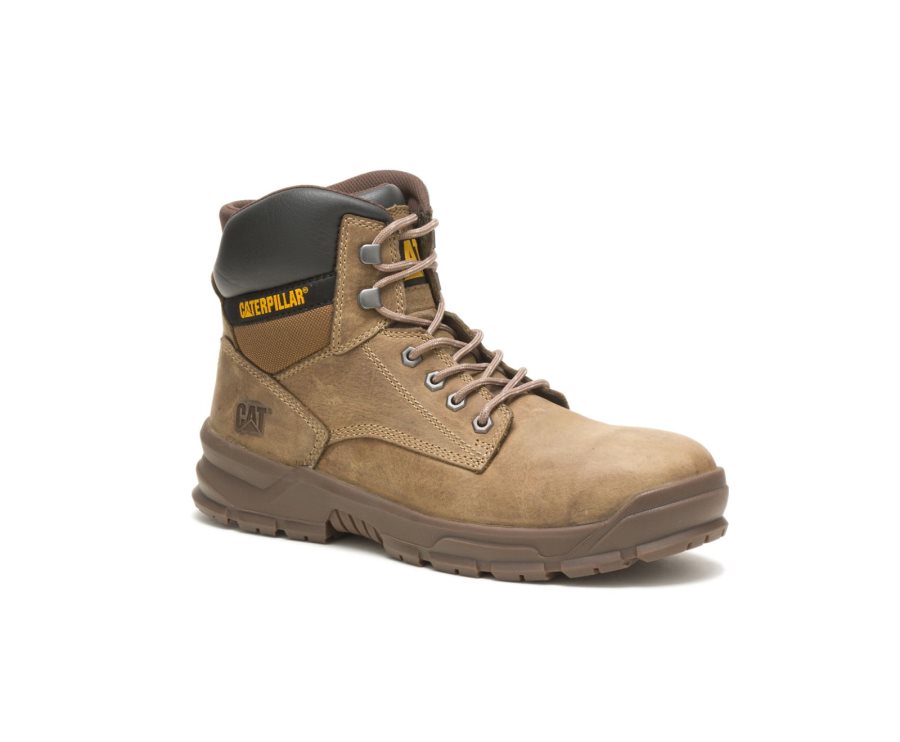 Botas De Seguridad Caterpillar CAT Mobilize Alloy Puntera Hombre Marrones | CAT-579LR