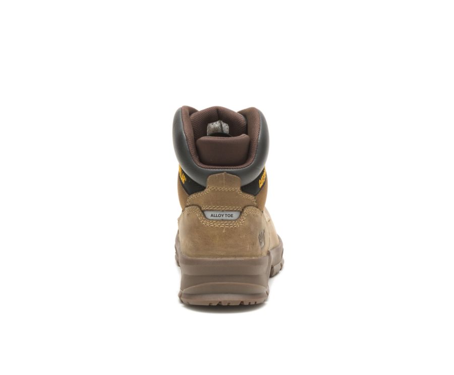 Botas De Seguridad Caterpillar CAT Mobilize Alloy Puntera Hombre Marrones | CAT-579LR