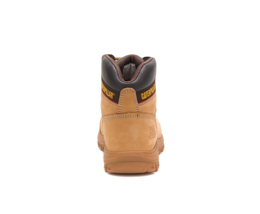 Botas De Seguridad Caterpillar CAT Outline Hombre Marrones | CAT-472RH