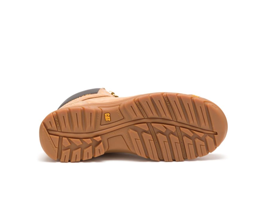 Botas De Seguridad Caterpillar CAT Outline Hombre Marrones | CAT-472RH