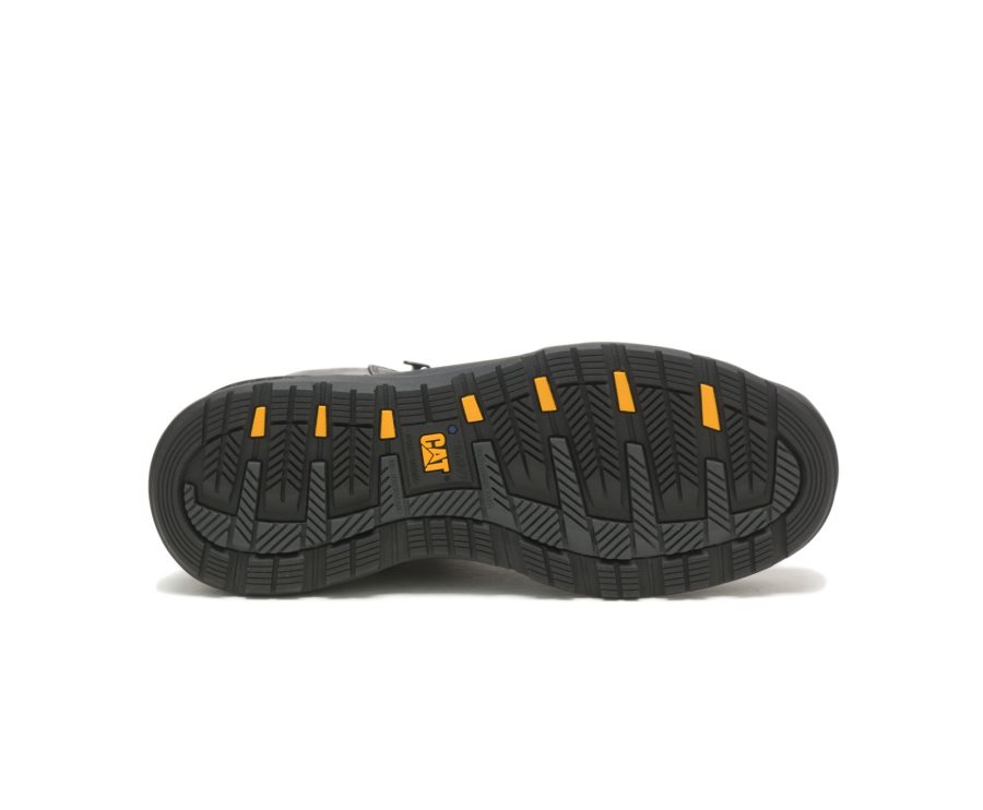 Botas De Seguridad Caterpillar CAT Provoke Mid Impermeables Alloy Puntera Hombre Negras | CAT-857DK