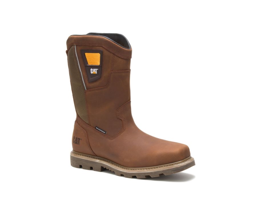 Botas De Seguridad Caterpillar CAT Stillwell Impermeables Steel Puntera Hombre Cobra | CAT-481OV