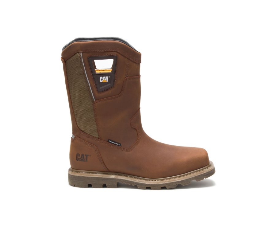 Botas De Seguridad Caterpillar CAT Stillwell Impermeables Steel Puntera Hombre Cobra | CAT-481OV