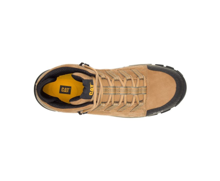 Botas De Seguridad Caterpillar CAT Utilize Impermeables Alloy Puntera Hombre Marrones | CAT-394KC