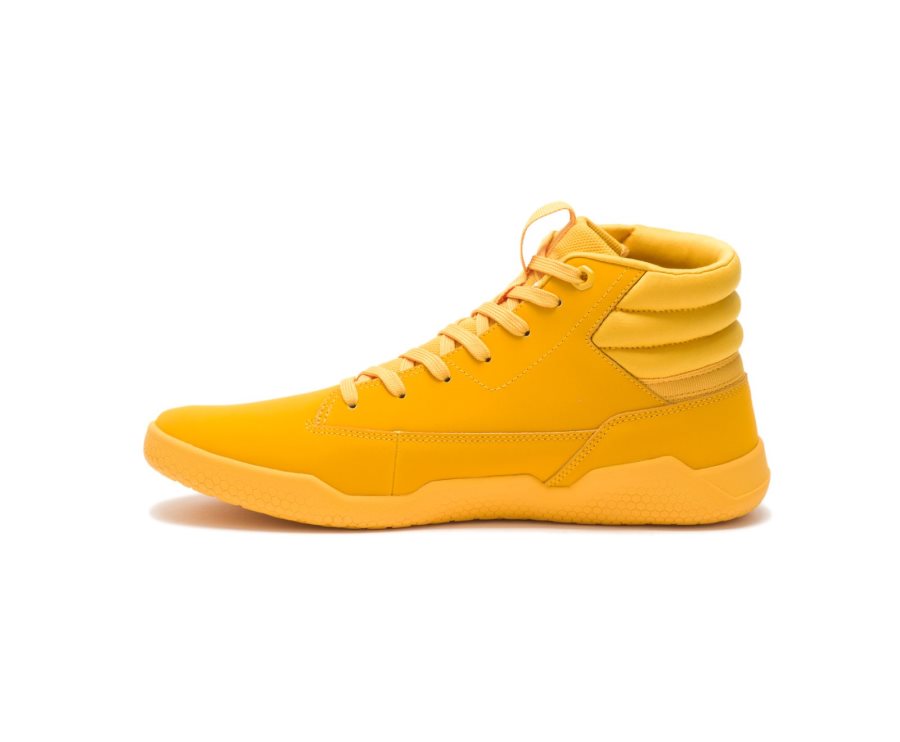 Zapatillas Caterpillar CAT CODE Hex Hi Hombre Amarillo | CAT-713SL