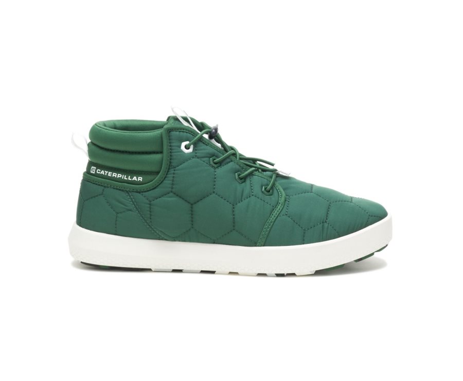 Zapatillas Caterpillar CAT CODE Scout Mid Mujer Verde | CAT-653ZA