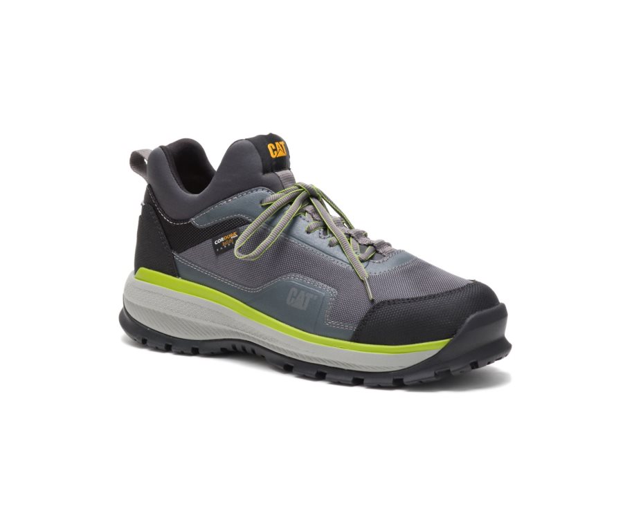 Zapatillas Caterpillar CAT Engage Alloy Puntera Hombre Gris Oscuro | CAT-439QX