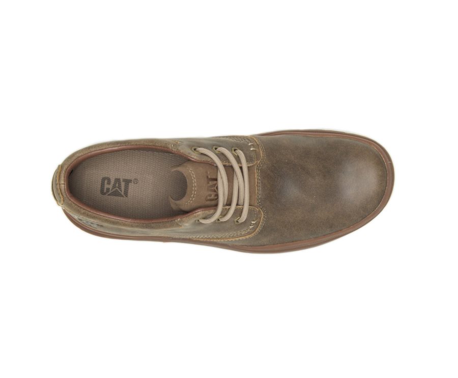 Zapatillas Caterpillar CAT Fused Tri Shoe Hombre Marrones Verde | CAT-184FN