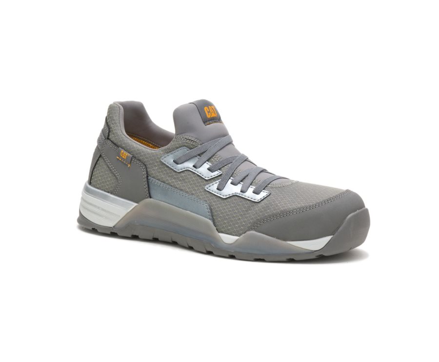 Zapatillas Caterpillar CAT Sprint Textil Alloy Puntera Hombre Gris | CAT-205QP