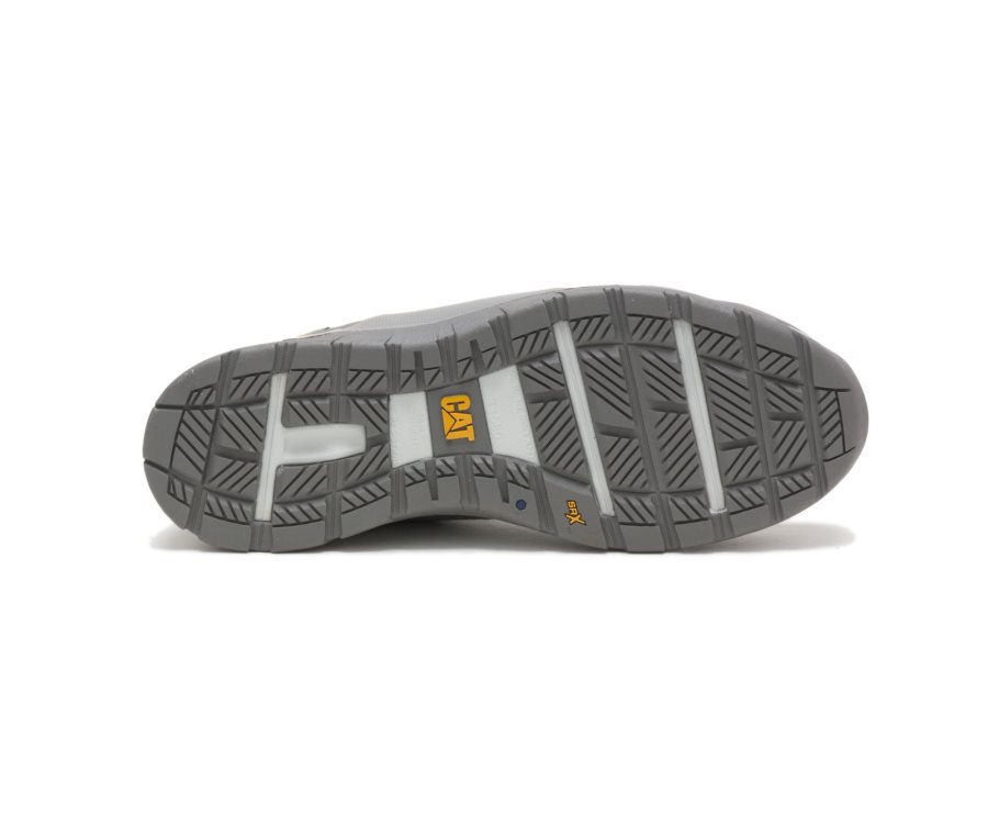 Zapatillas Caterpillar CAT Sprint Textil Alloy Puntera Hombre Gris | CAT-205QP