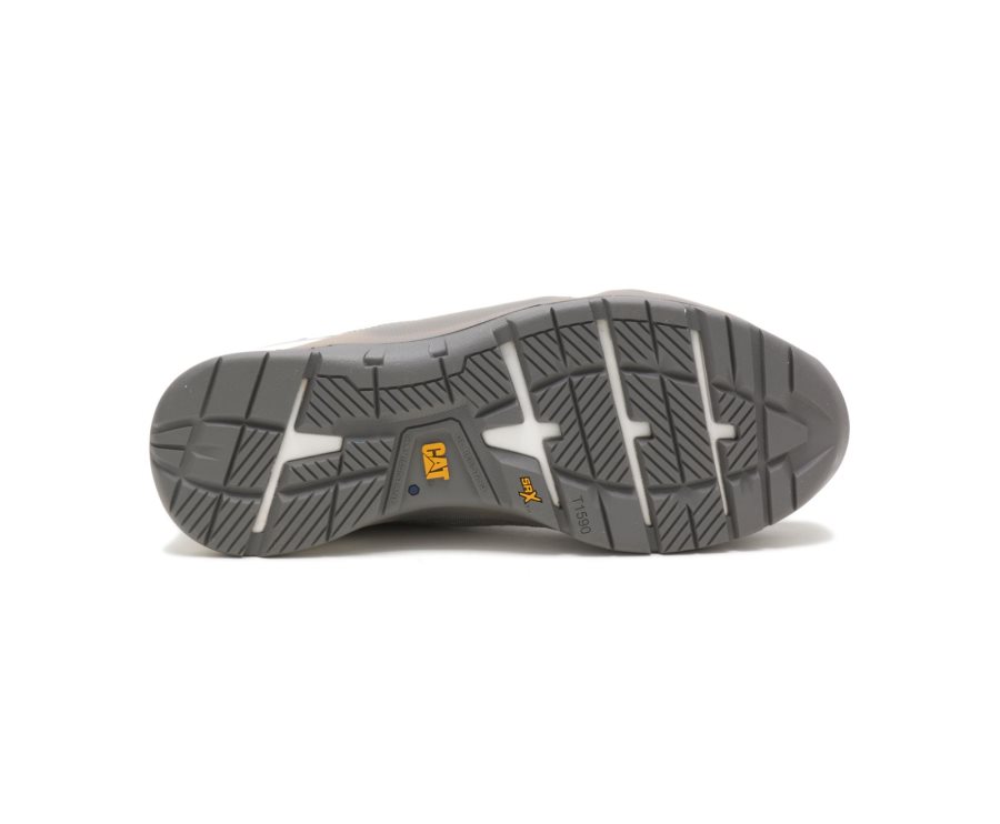 Zapatillas Caterpillar CAT Sprint Textil Alloy Puntera Mujer Gris | CAT-865VI