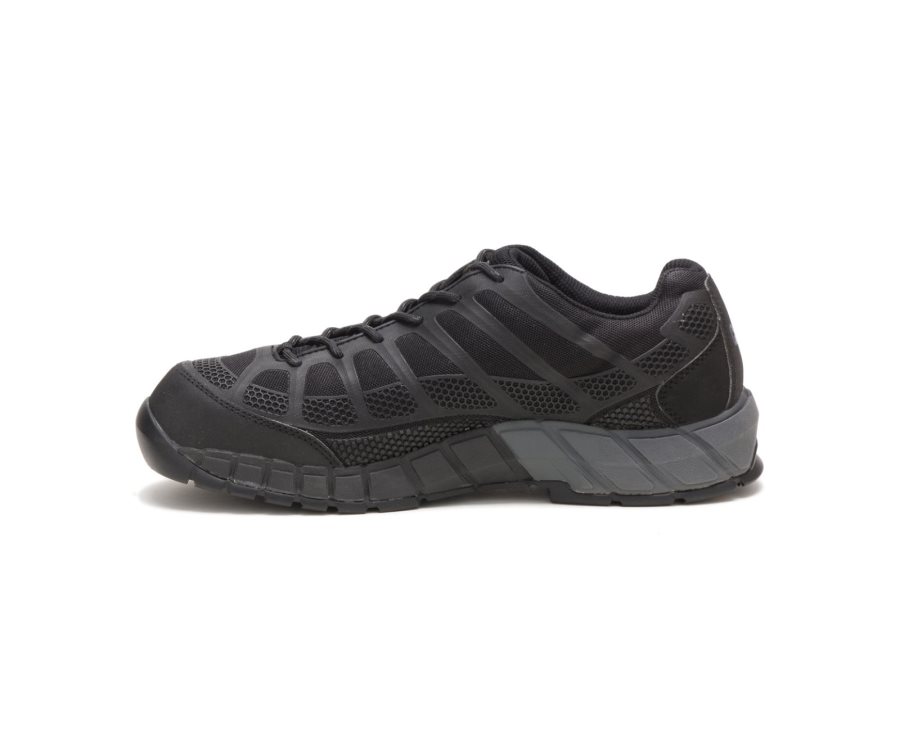 Zapatillas Caterpillar CAT Streamline Composite Puntera Hombre Negras Negras | CAT-610FN