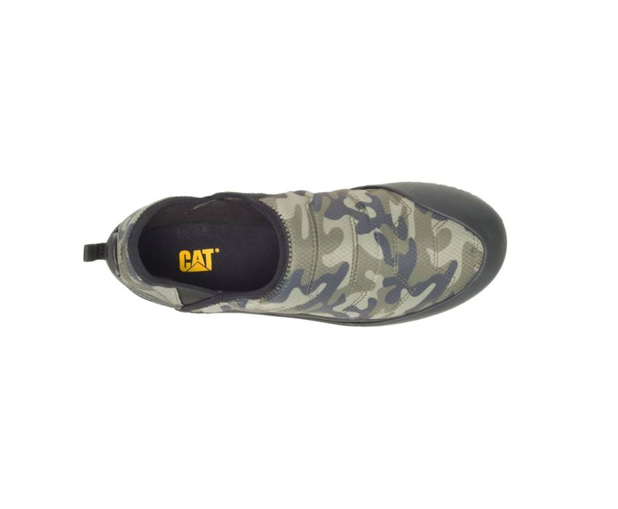 Zapatos Casuales Caterpillar CAT Crossover Slip On Hombre Camuflaje | CAT-832KO