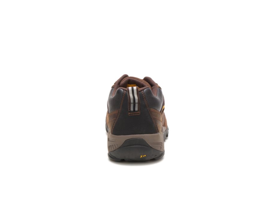 Zapatos De Seguridad Caterpillar CAT Argon Composite Puntera Hombre Marrones Oscuro | CAT-516RK