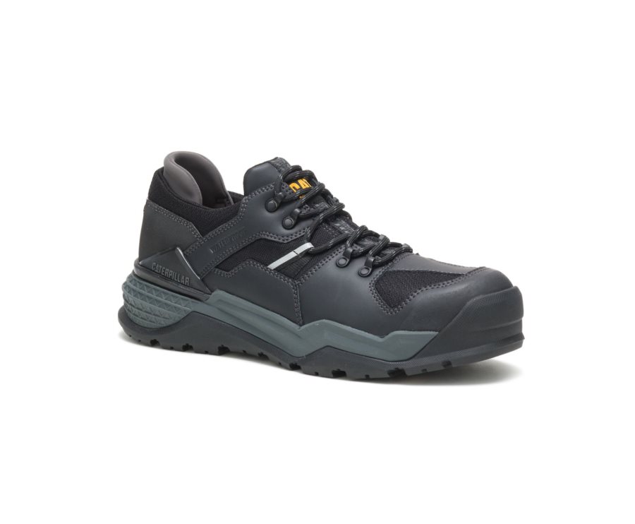 Zapatos De Seguridad Caterpillar CAT Provoke Lo Impermeables Alloy Puntera Hombre Negras | CAT-876IM